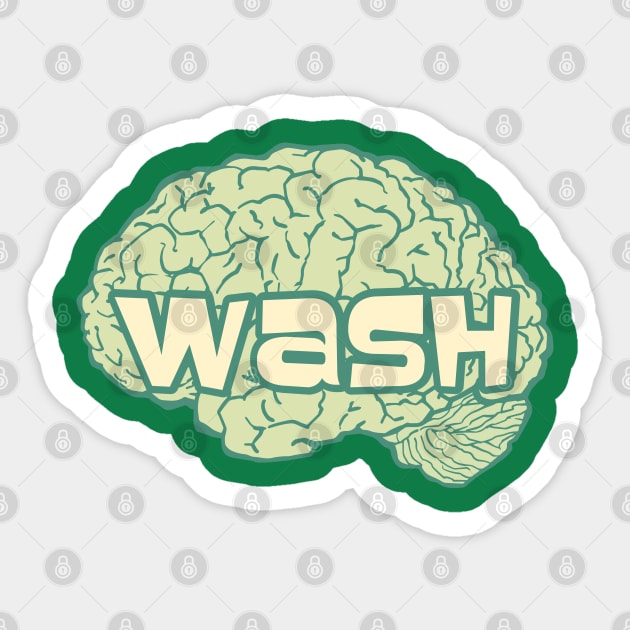 ecological green emblem for brainwashing Sticker by duxpavlic